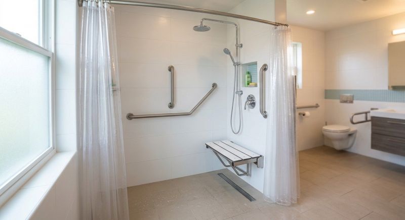 Accessible Shower Construction in Manchester, NH