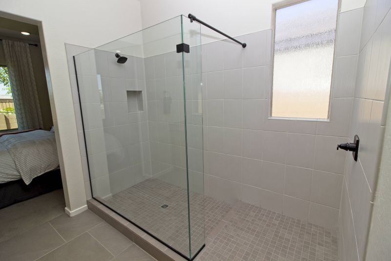 Walk-In Shower with Frameless Glass