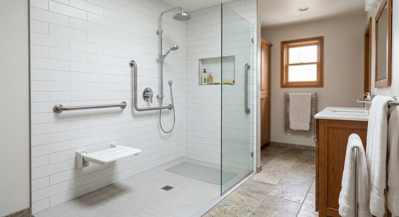 Elderly Shower Installation in Lancaster County, PA