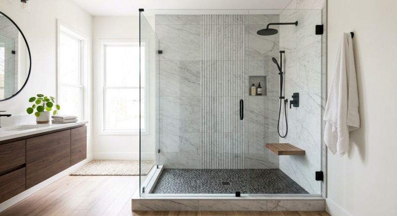 Granite Shower Installation in Stamford, CT