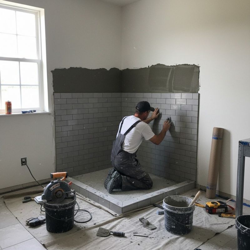 Local Showers pros at work